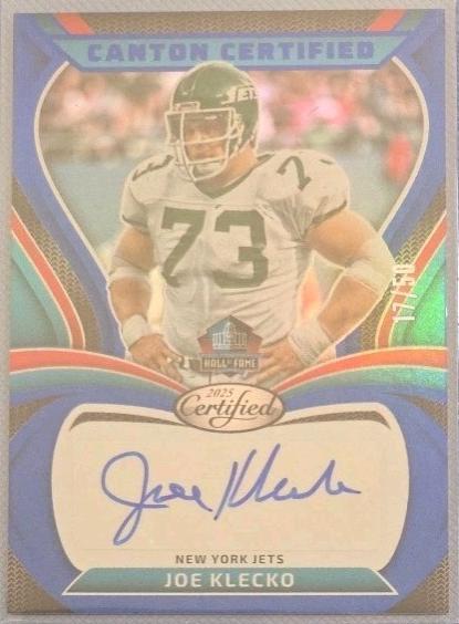 Joe Klecko [Mirror Blue] #CAN-JKL