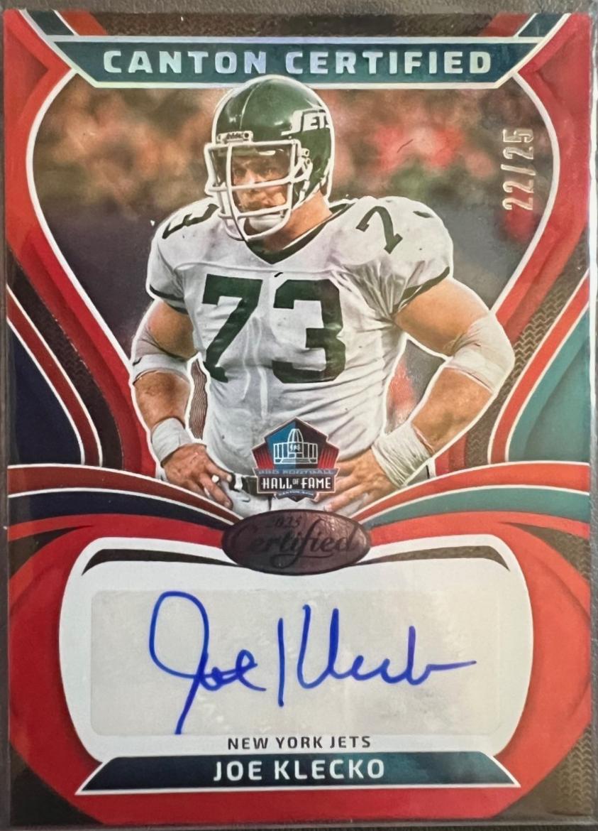 Joe Klecko [Red Etch] #CAN-JKL