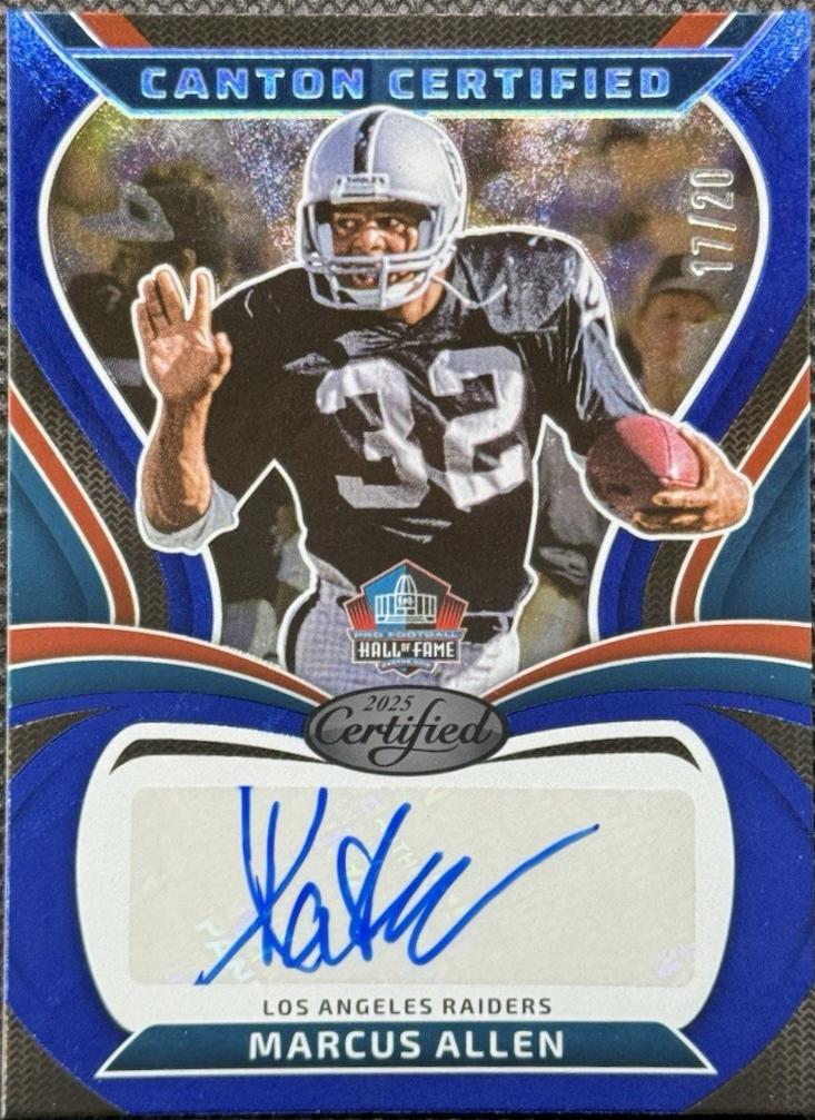 Marcus Allen [Blue Etch] #CAN-MAL