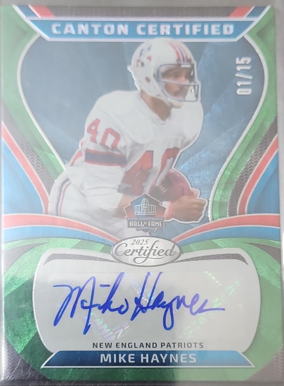 Mike Haynes [Green Etch] #CAN-MHA