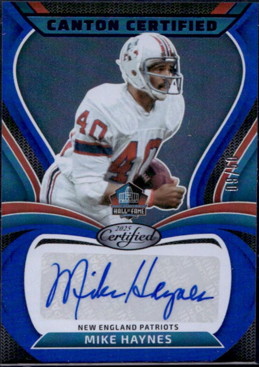 Mike Haynes [Mirror Blue] #CAN-MHA