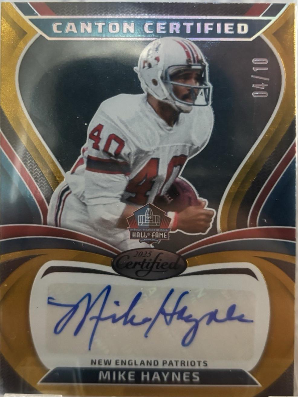 Mike Haynes [Mirror Gold] #CAN-MHA