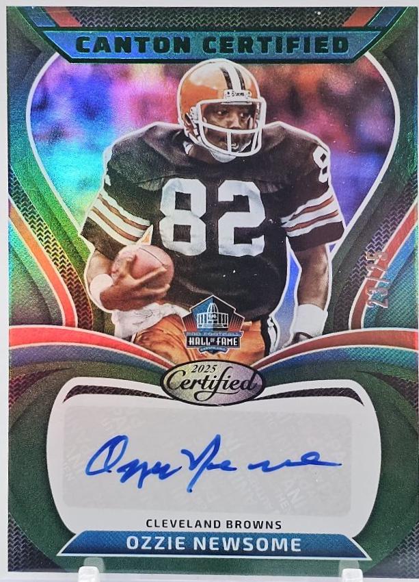 Ozzie Newsome [Mirror Green] #CAN-ONE