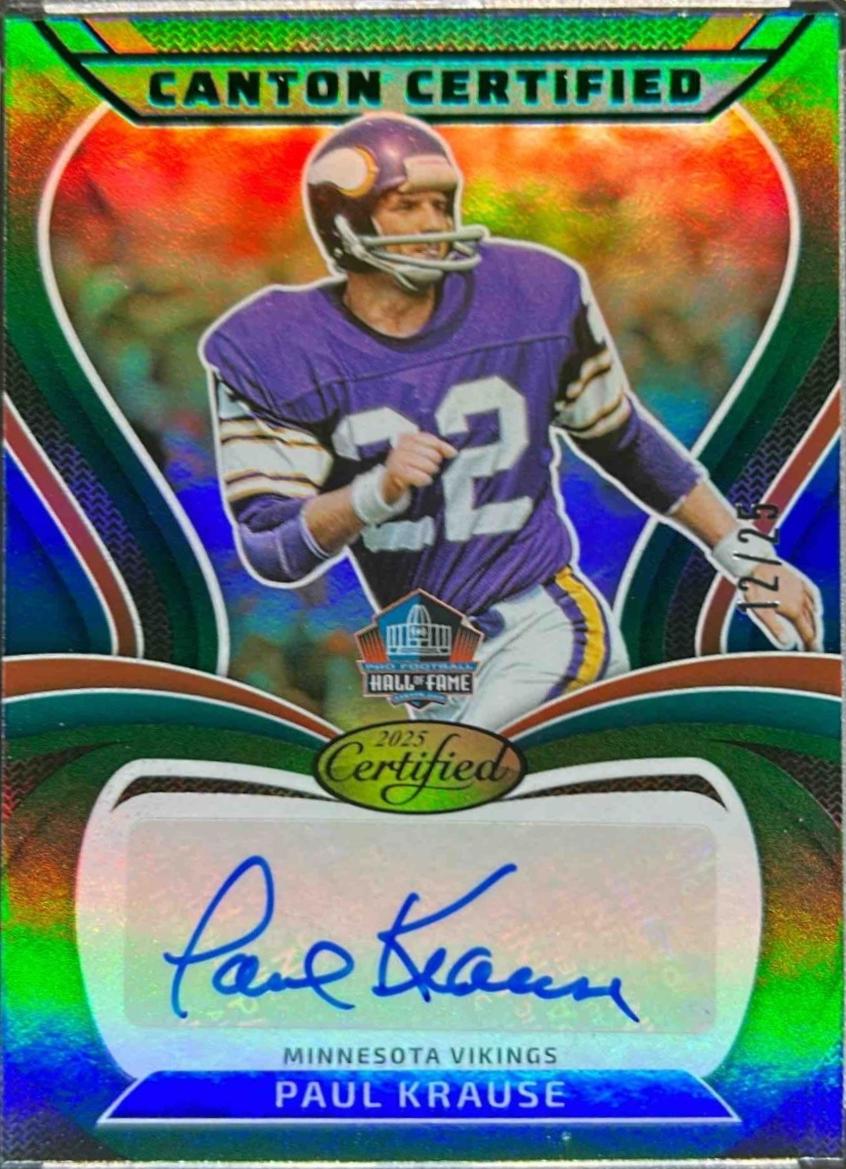 Paul Krause [Mirror Green] #CAN-PKA