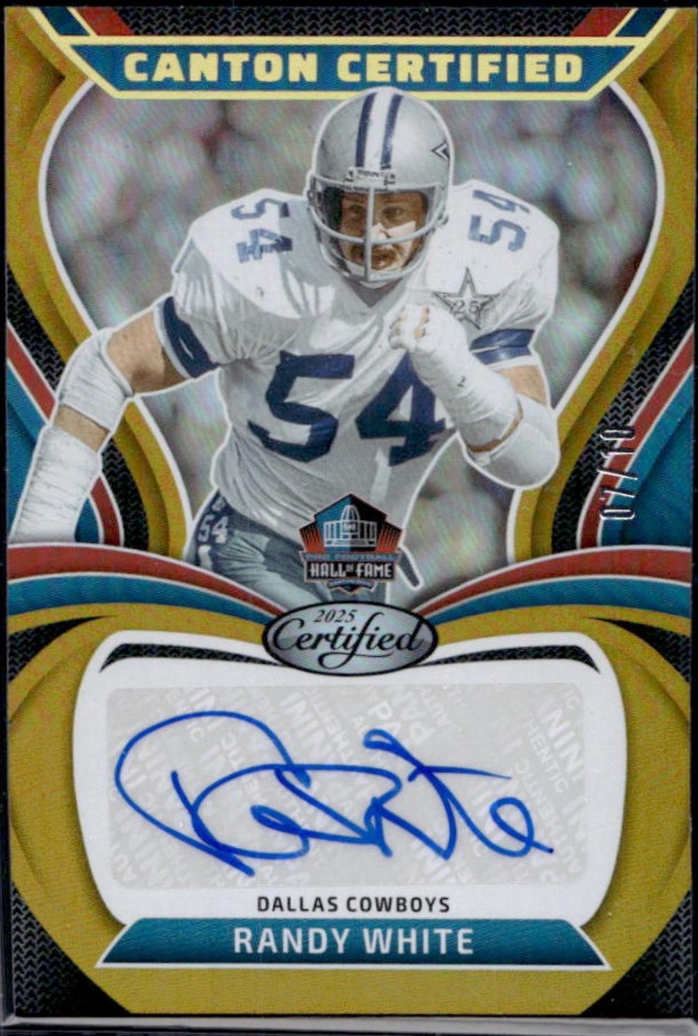 Randy White [Mirror Gold] #CAN-RWH