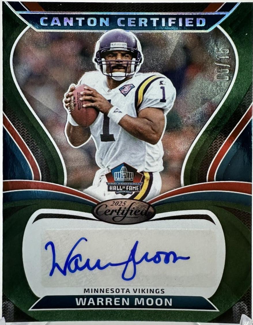 Warren Moon [Green Etch] #CAN-WMO