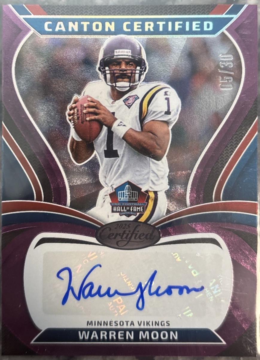 Warren Moon [Purple Etch] #CAN-WMO