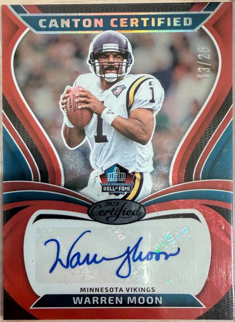Warren Moon [Red Etch] #CAN-WMO