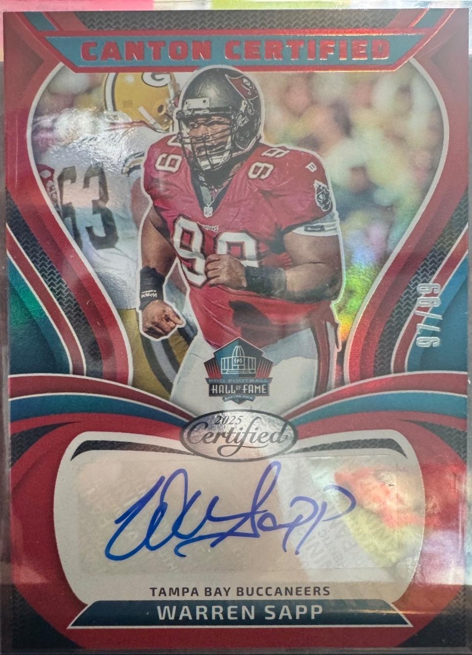 Warren Sapp #CAN-WSA