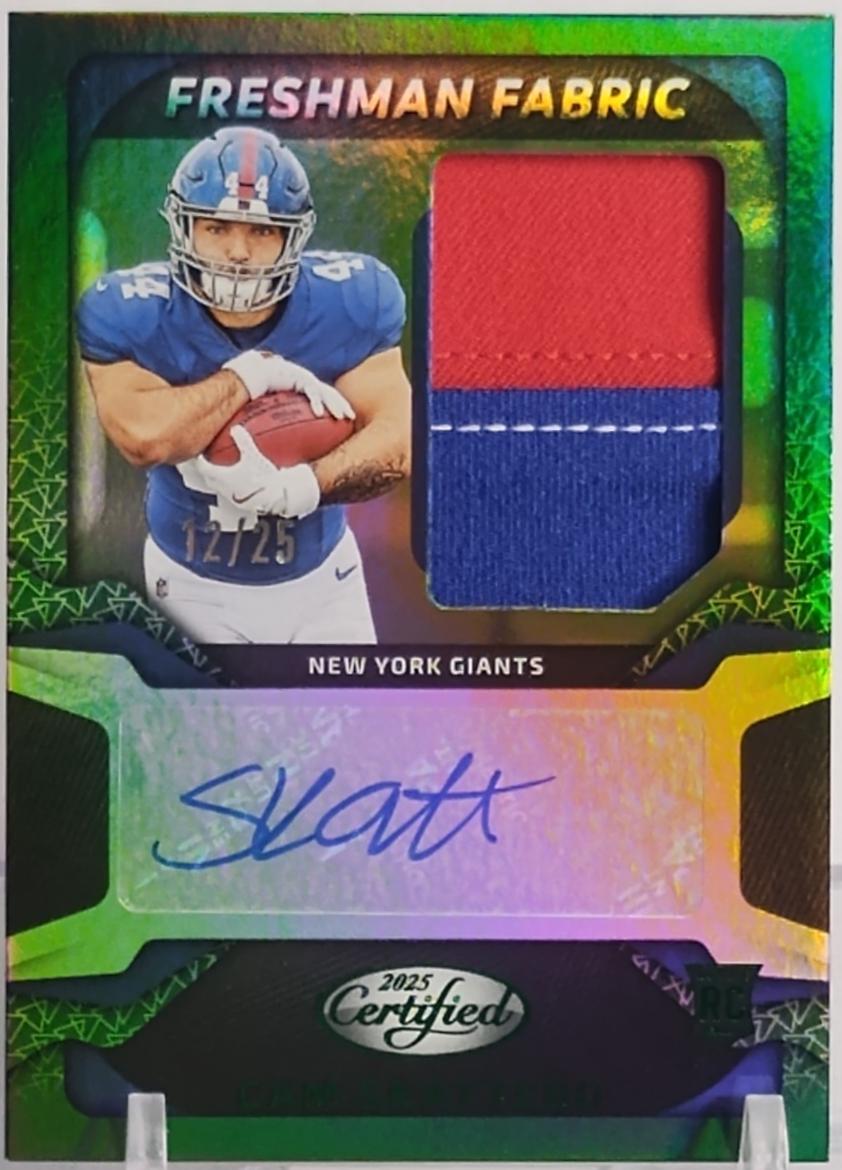 Cam Skattebo [Mirror Green] #FBC-CSO