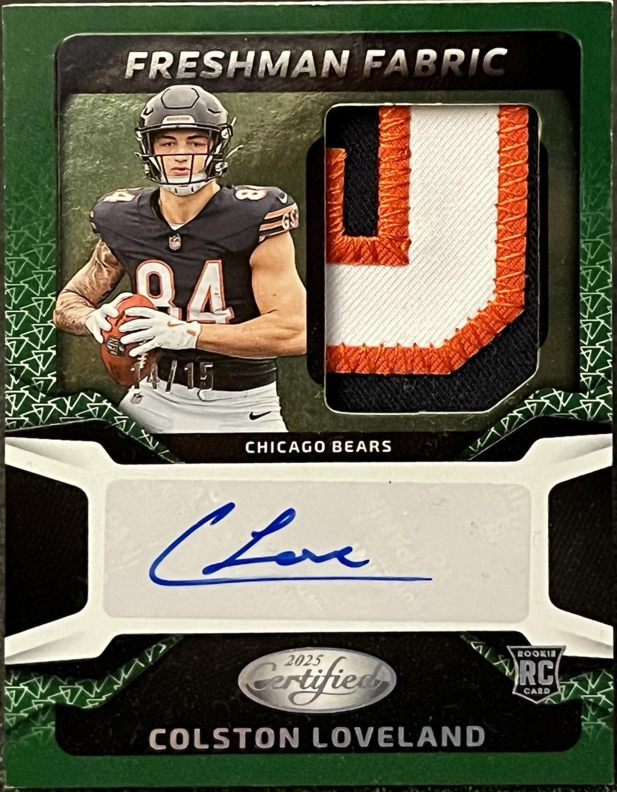 Colston Loveland [Green Etch] #FBC-CLD