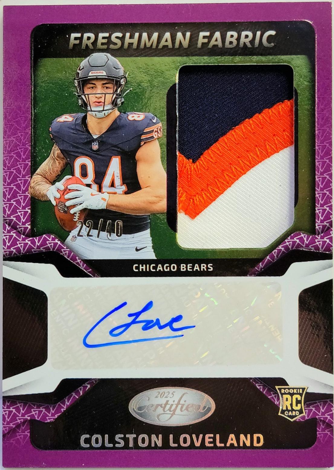 Colston Loveland [Purple Etch] #FBC-CLD