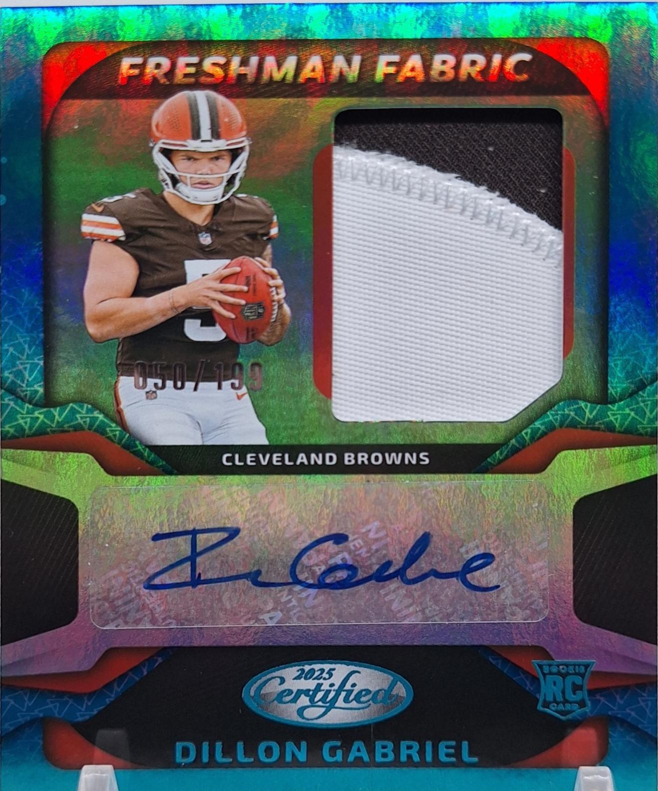 Dillon Gabriel [Mirror Blue] #FBC-DGL