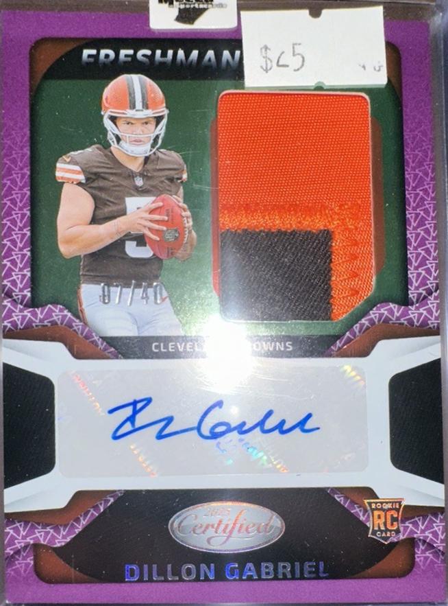 Dillon Gabriel [Purple Etch] #FBC-DGL
