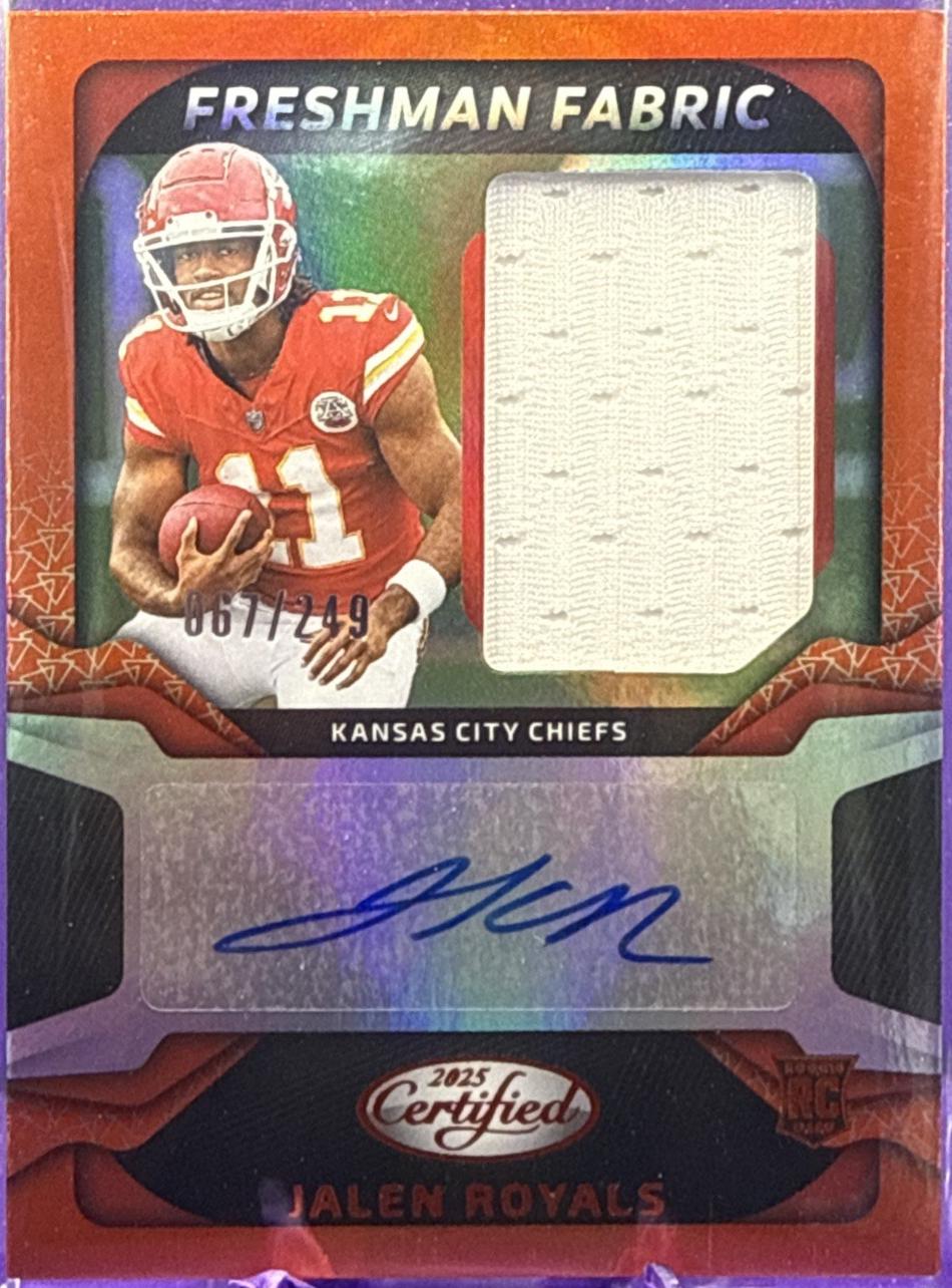 Jalen Royals [Mirror Red] #FBC-JRS