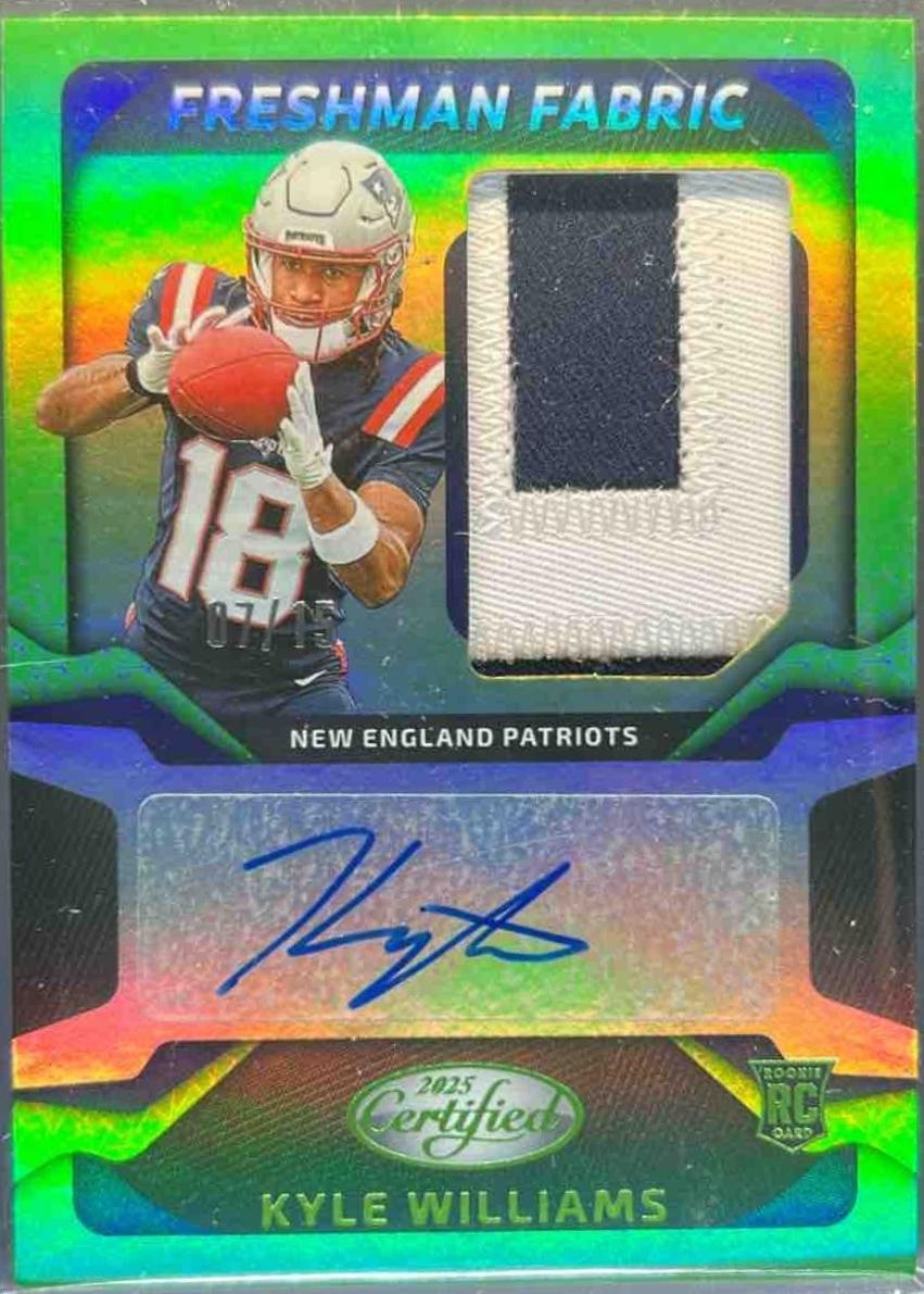 Kyle Williams [Green Etch] #FBC-KWS