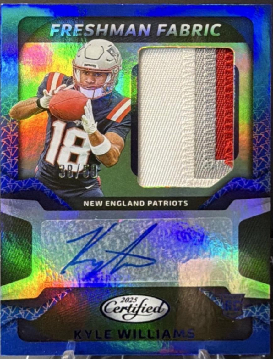Kyle Williams [Mirror Blue] #FBC-KWS
