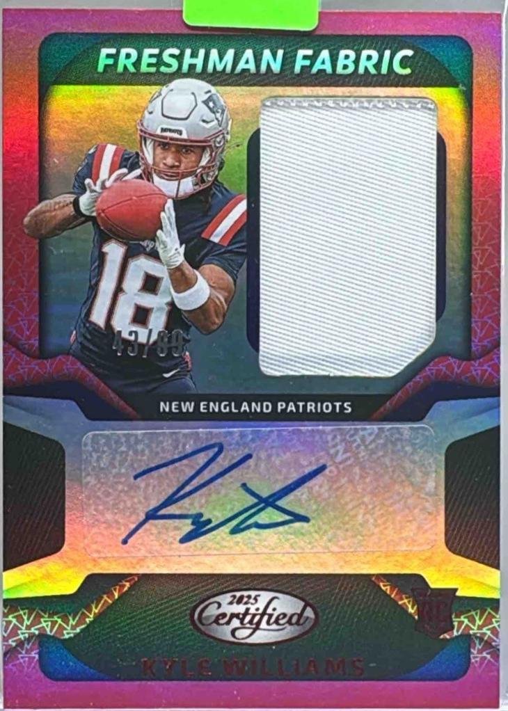 Kyle Williams [Mirror Red] #FBC-KWS