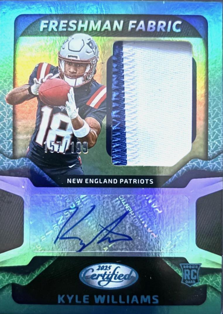 Kyle Williams [Mirror Teal] #FBC-KWS