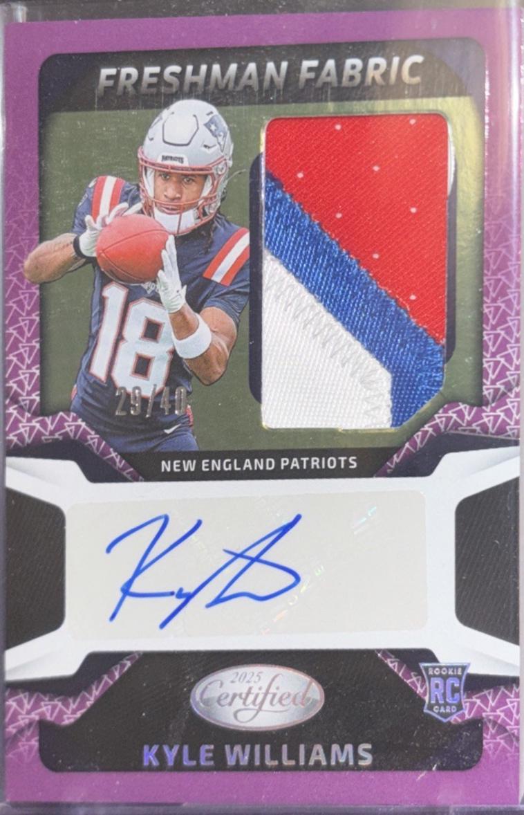 Kyle Williams [Purple Etch] #FBC-KWS