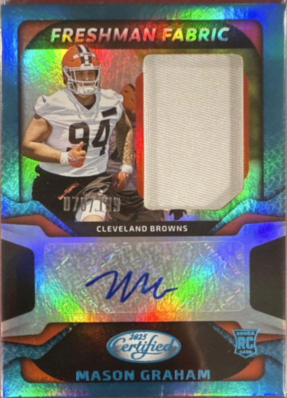 Mason Graham [Mirror Teal] #FBC-MGM
