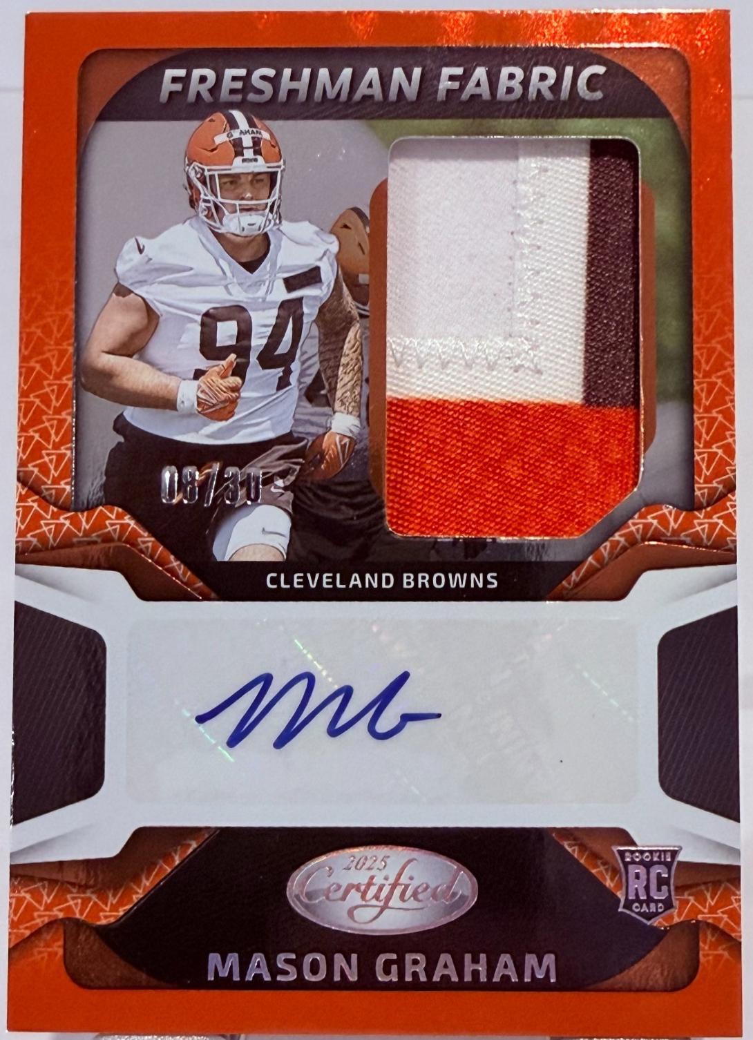 Mason Graham [Orange Etch] #FBC-MGM