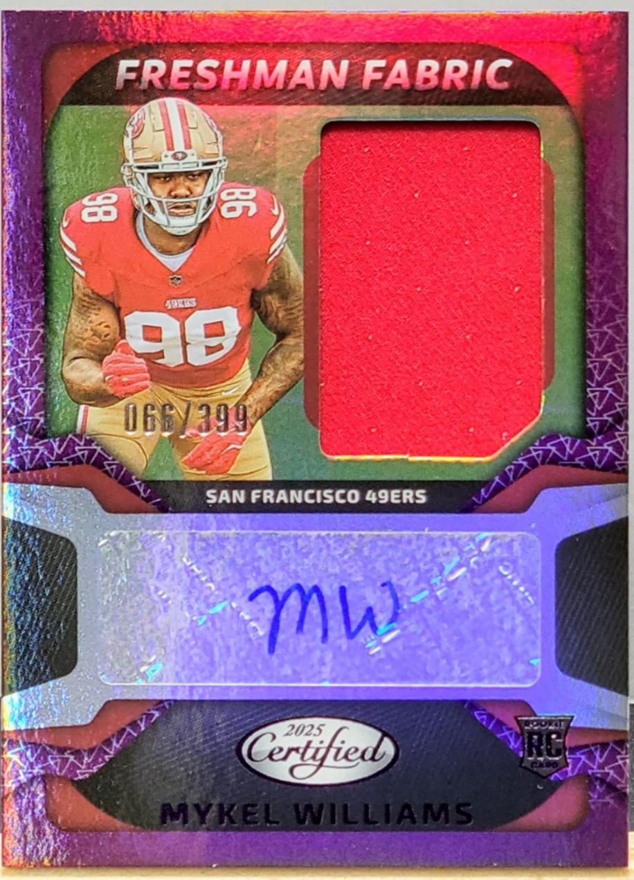 Mykel Williams [Mirror Purple] #FBC-MWS