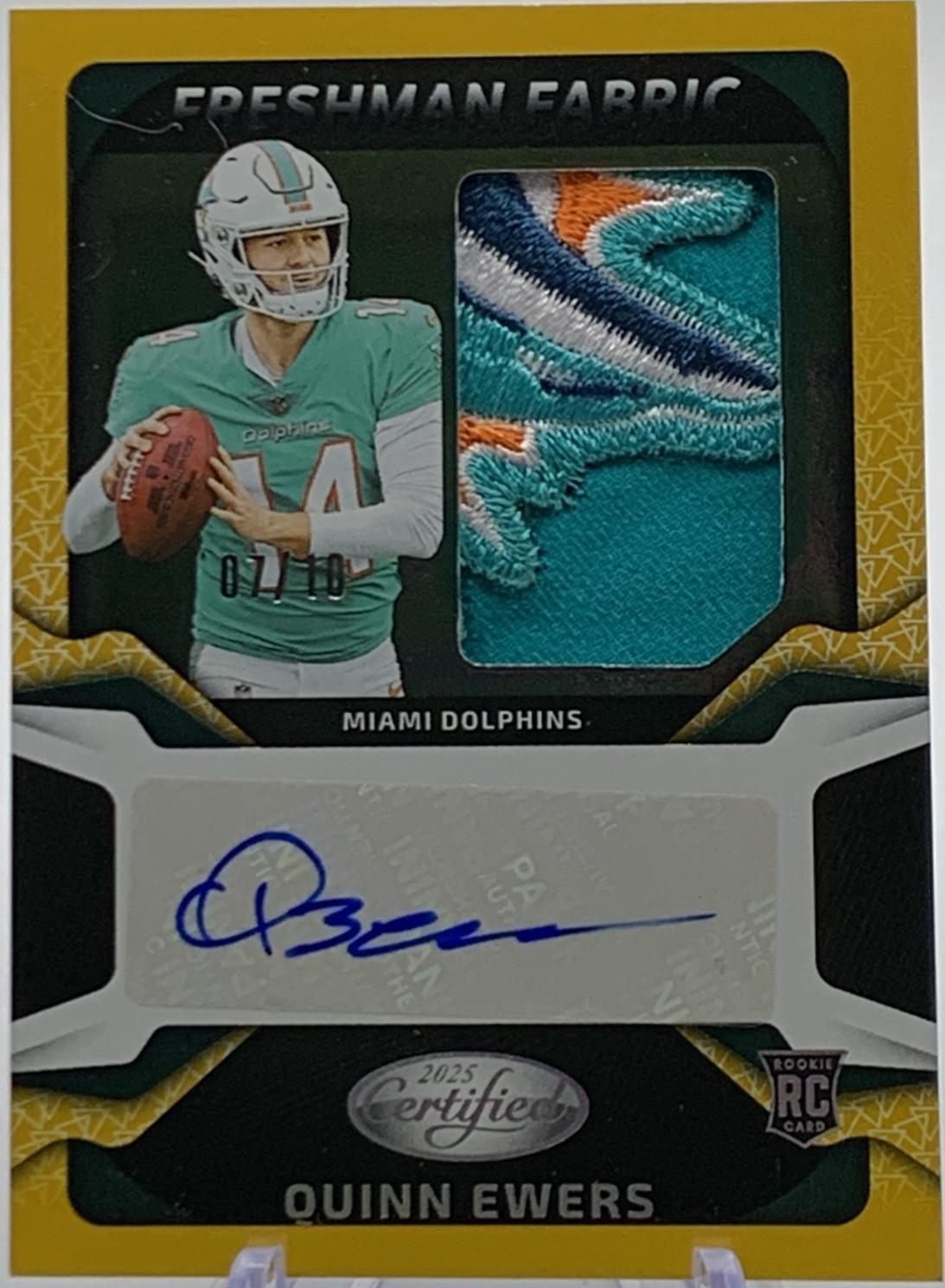 Quinn Ewers [Gold Etch] #FBC-QES