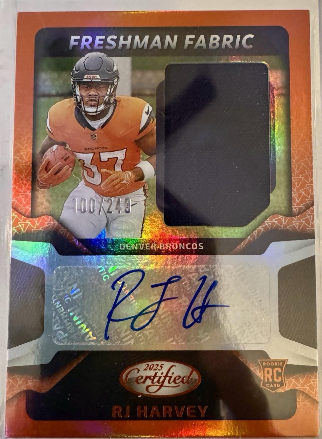 RJ Harvey [Mirror Orange] #FBC-RHY