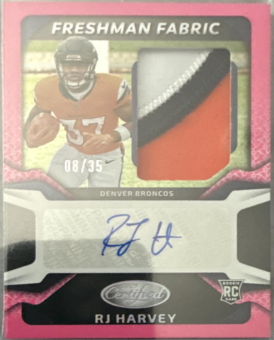 RJ Harvey [Pink Etch] #FBC-RHY