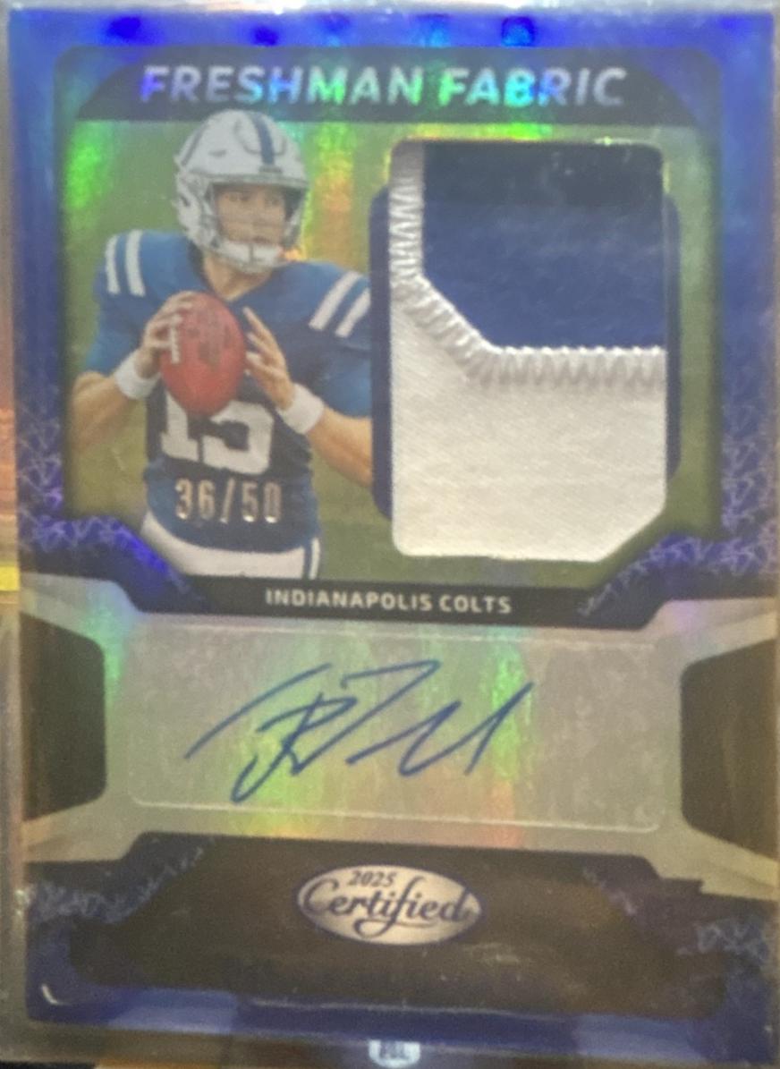 Riley Leonard [Mirror Blue] #FBC-RLD