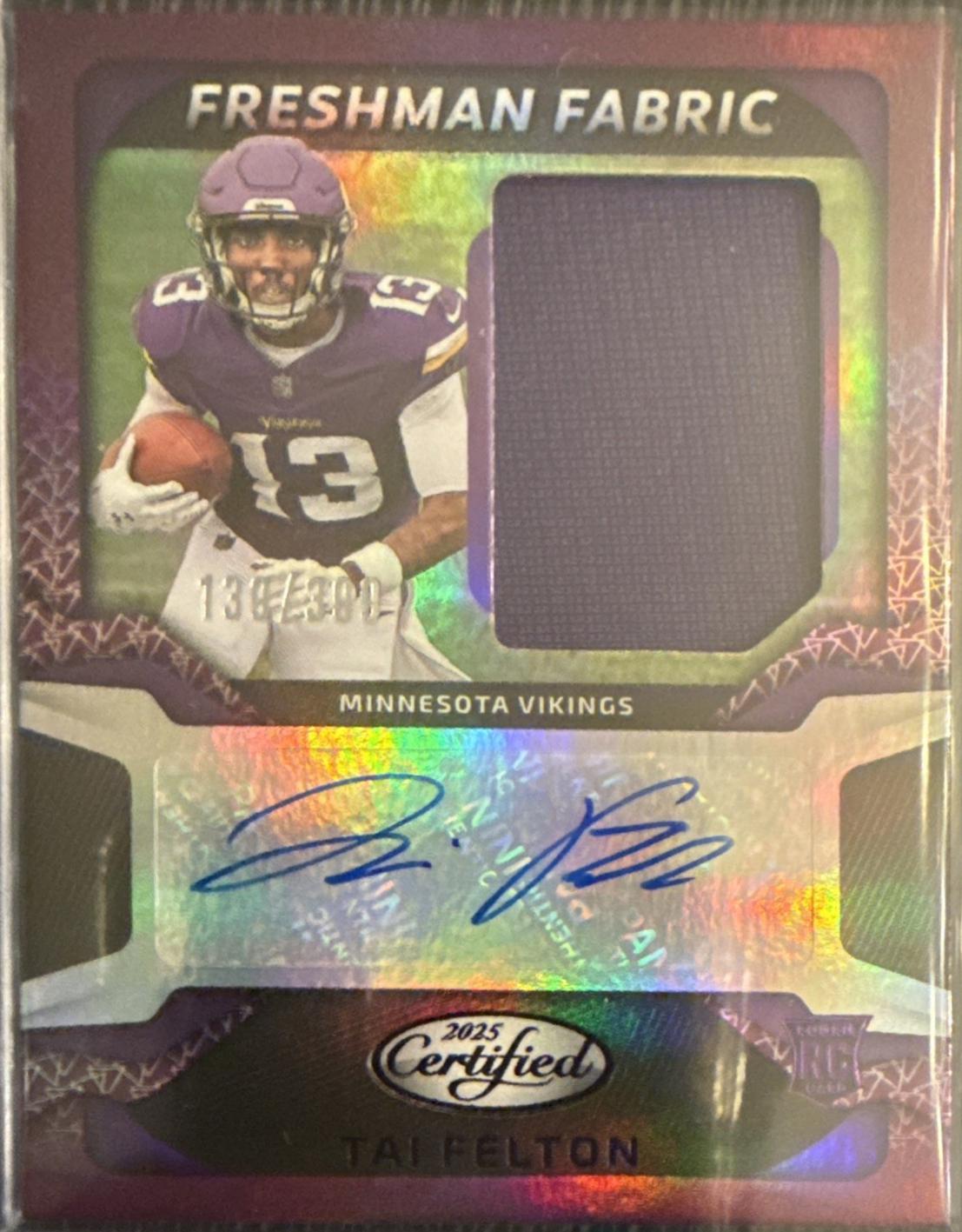 Tai Felton [Mirror Purple] #FBC-TAF