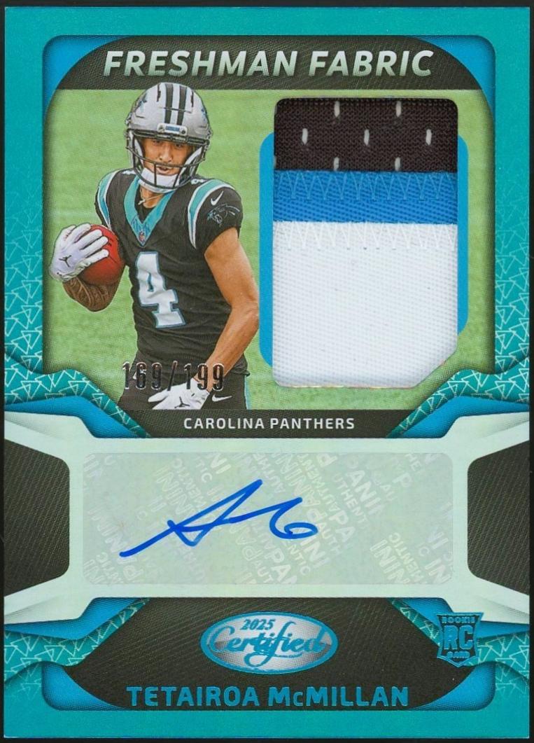 Tetairoa McMillan [Mirror Teal] #FBC-TMN