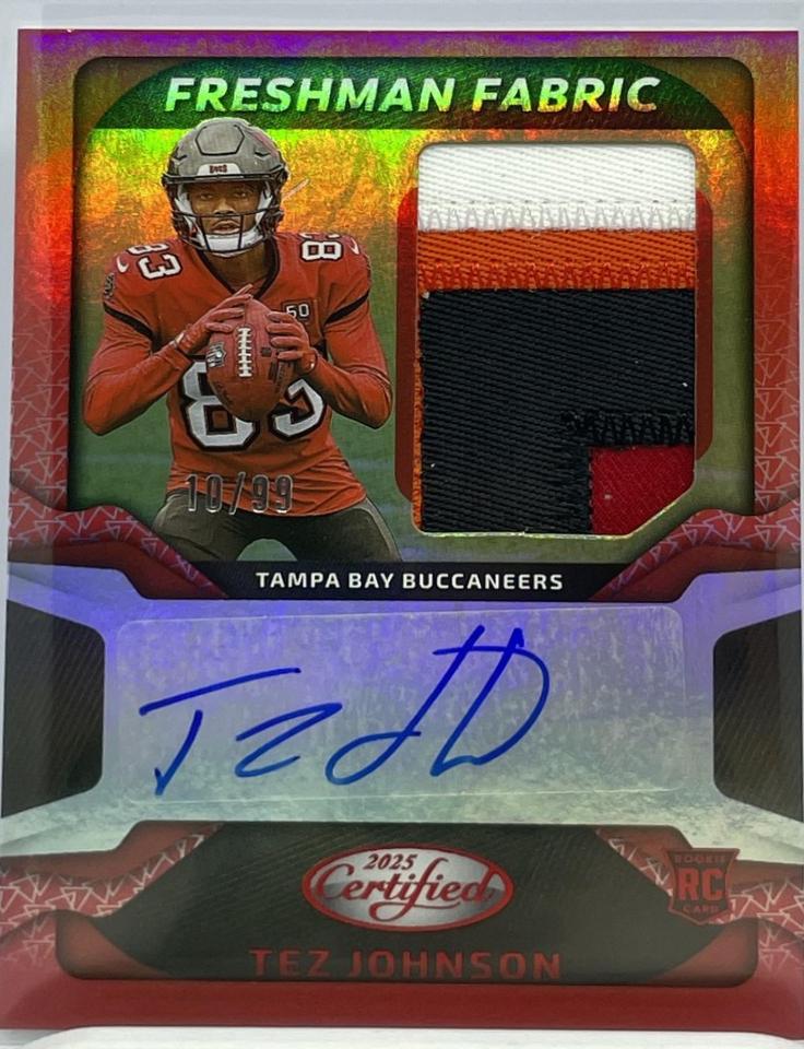 Tez Johnson [Mirror Red] #FBC-TJN