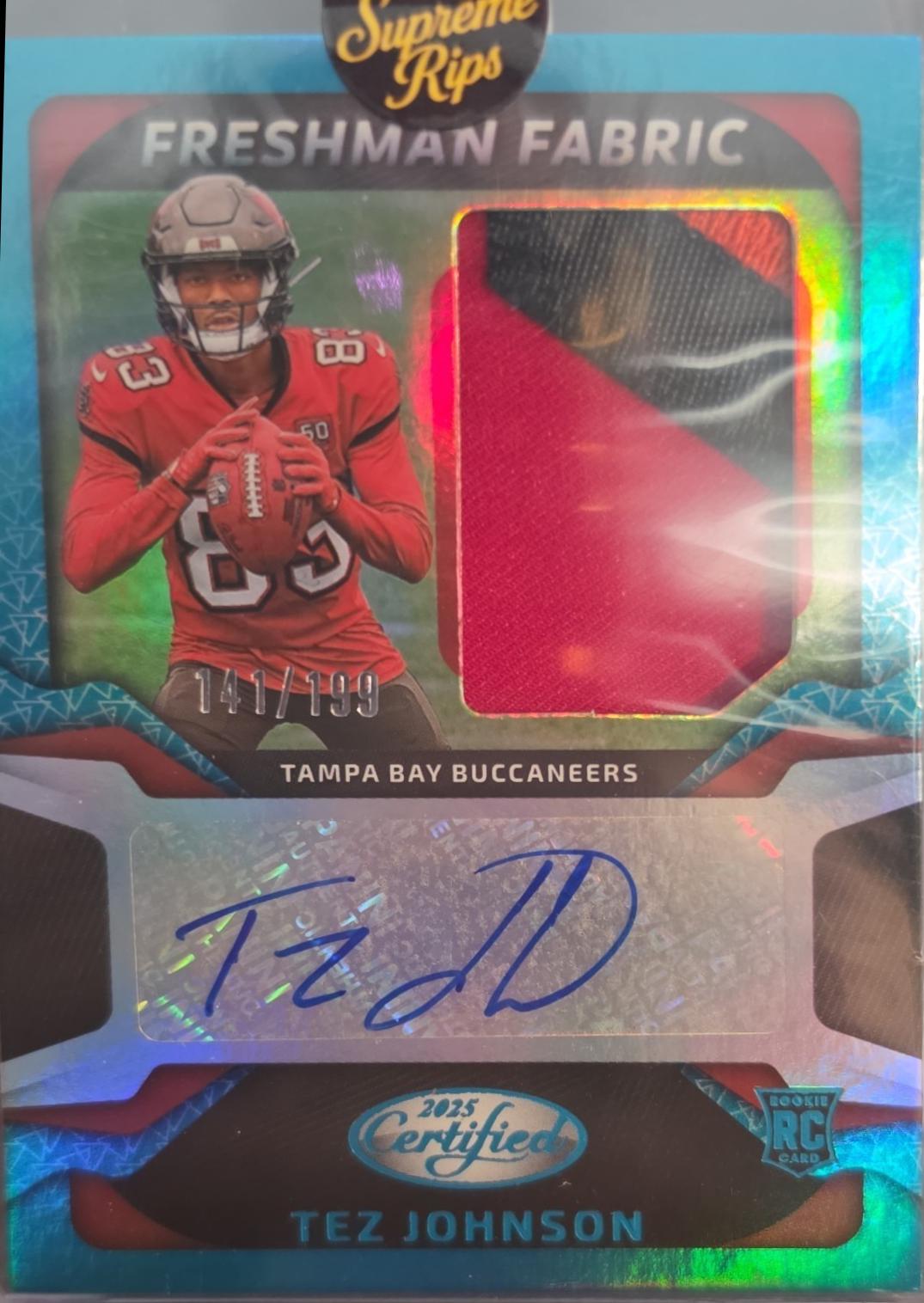 Tez Johnson [Mirror Teal] #FBC-TJN