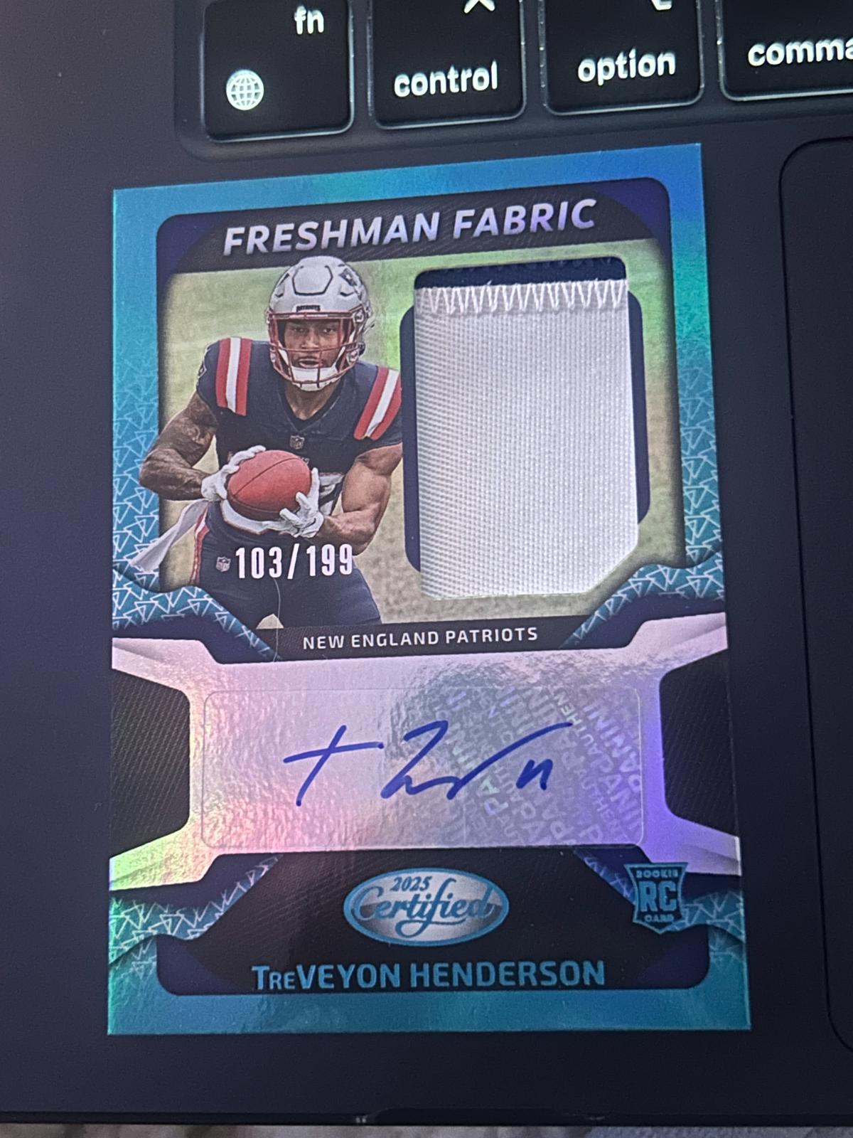 TreVeyon Henderson [Mirror Teal] #FBC-THN