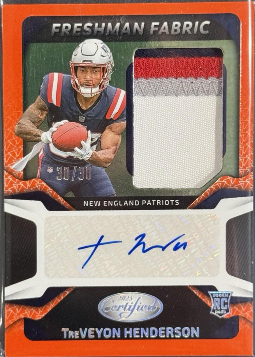 TreVeyon Henderson [Orange Etch] #FBC-THN