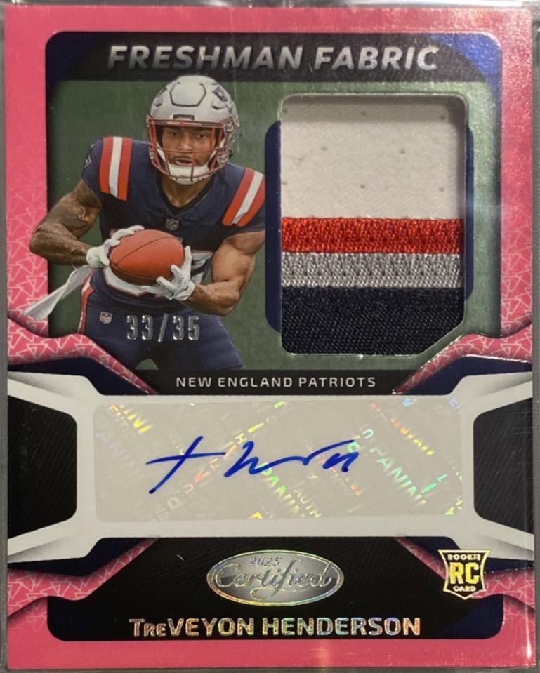 TreVeyon Henderson [Pink Etch] #FBC-THN