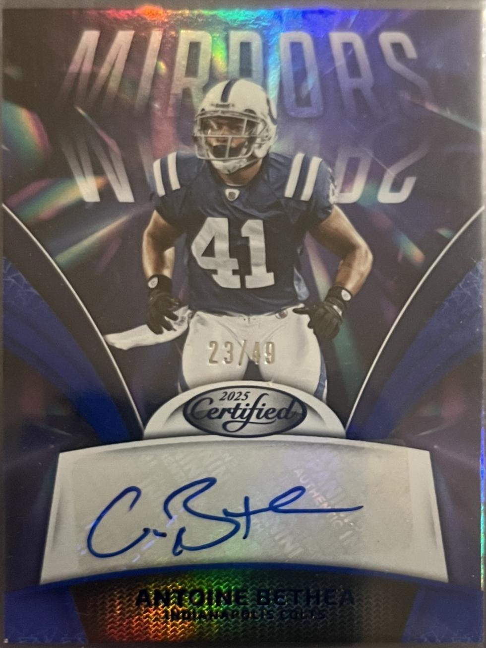 Antoine Bethea [Blue] #MS-ABE