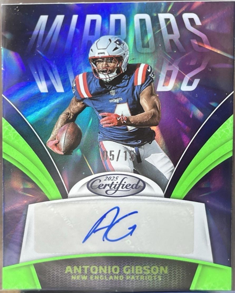 Antonio Gibson [Lime Green] #MS-AGI