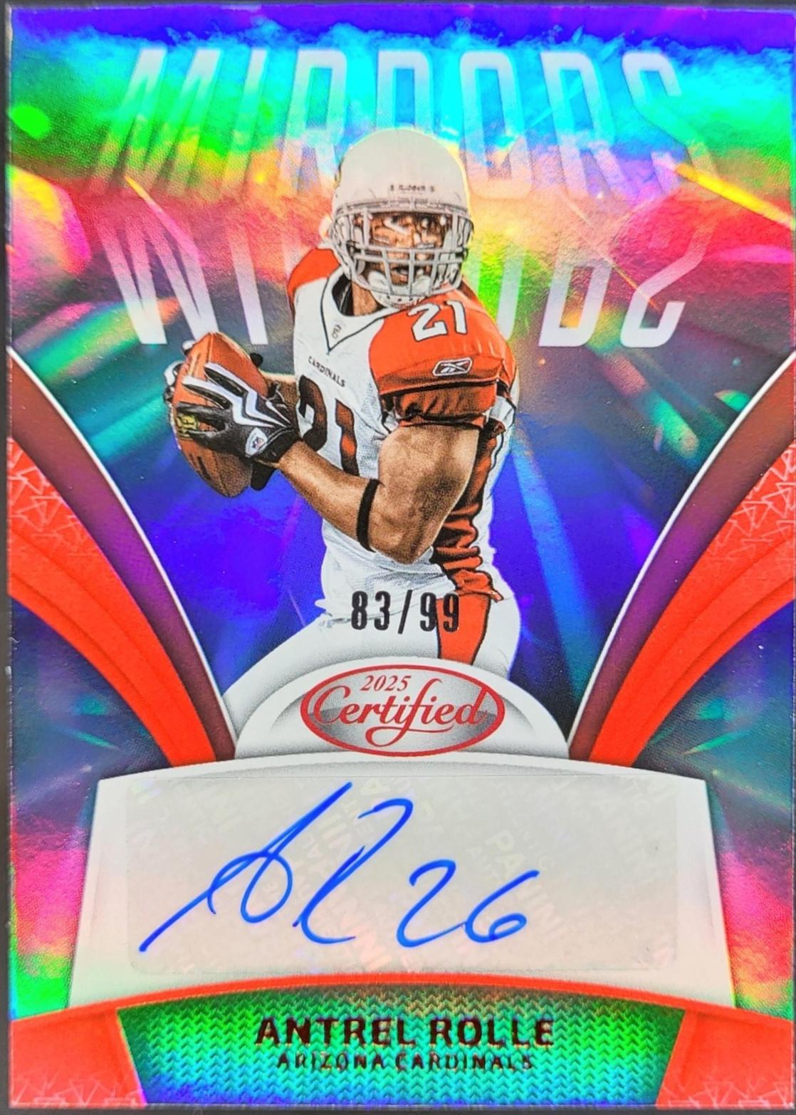 Antrel Rolle [Red] #MS-ARO