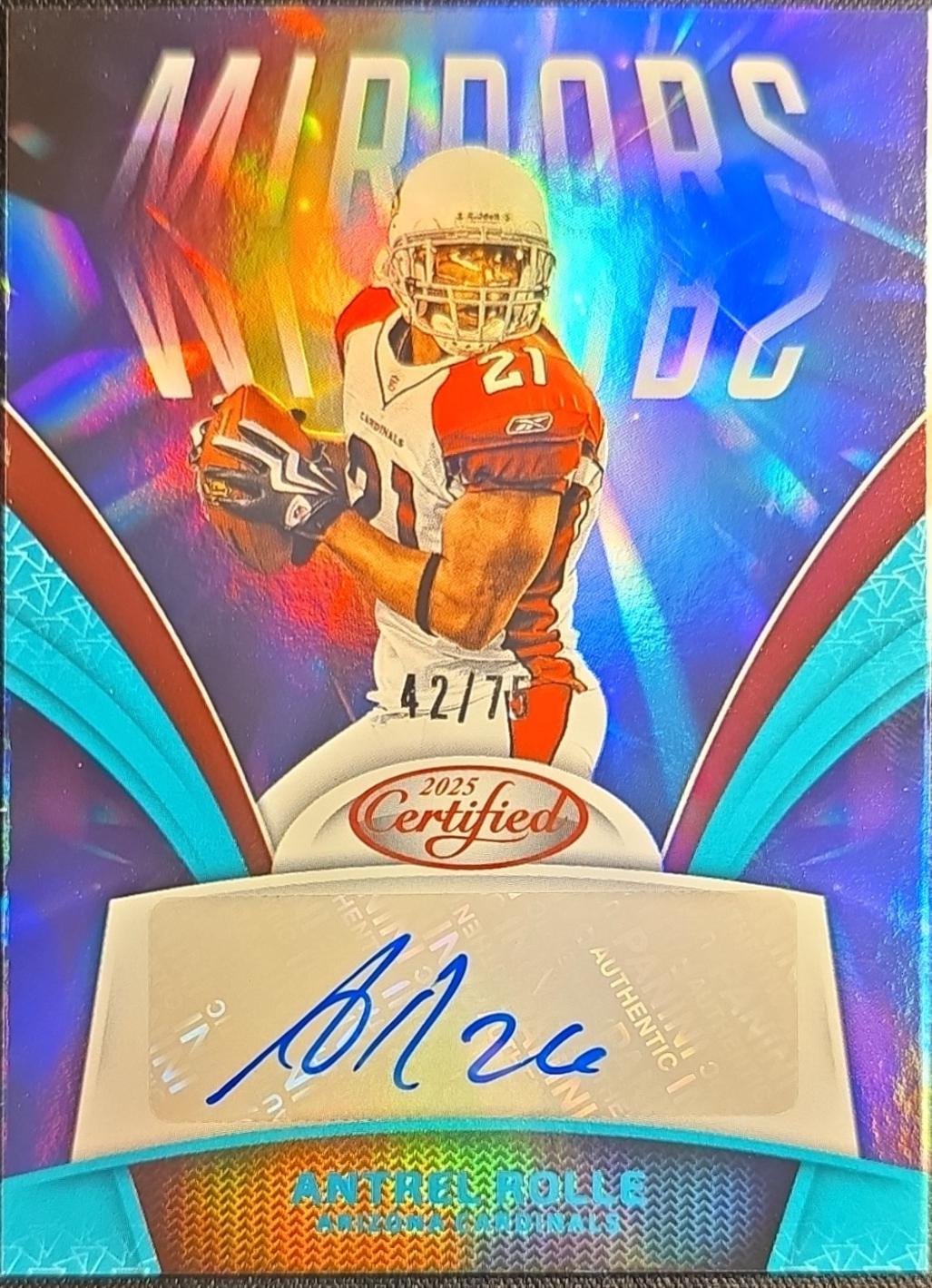 Antrel Rolle [Teal] #MS-ARO