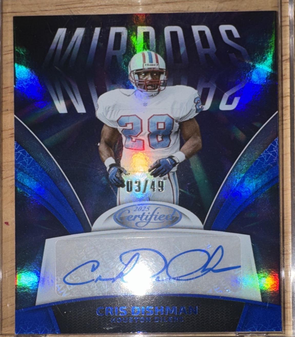 Cris Dishman [Blue] #MS-CDI