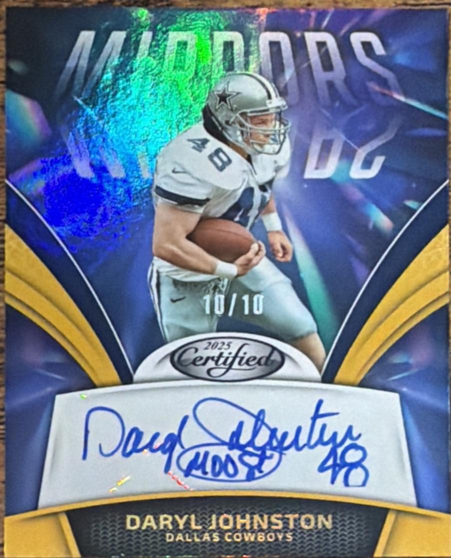 Daryl Johnston [Gold] #MS-DJO