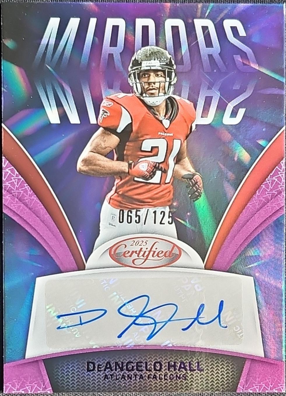 DeAngelo Hall [Purple] #MS-DHA