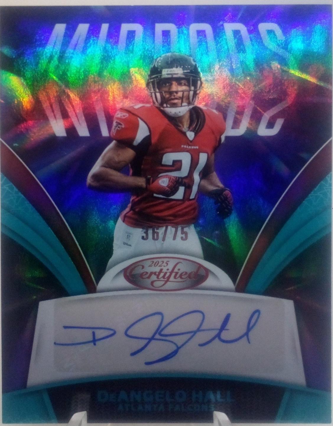 DeAngelo Hall [Teal] #MS-DHA