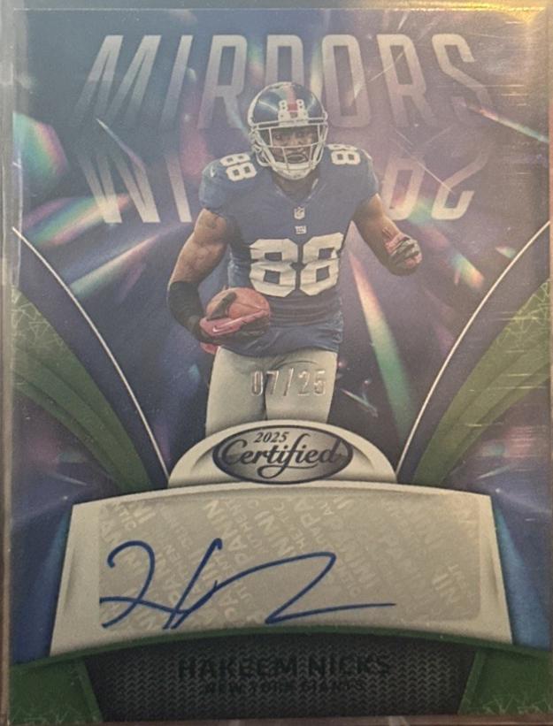 Hakeem Nicks [Green] #MS-HNI
