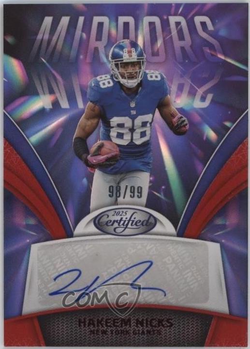 Hakeem Nicks [Red] #MS-HNI
