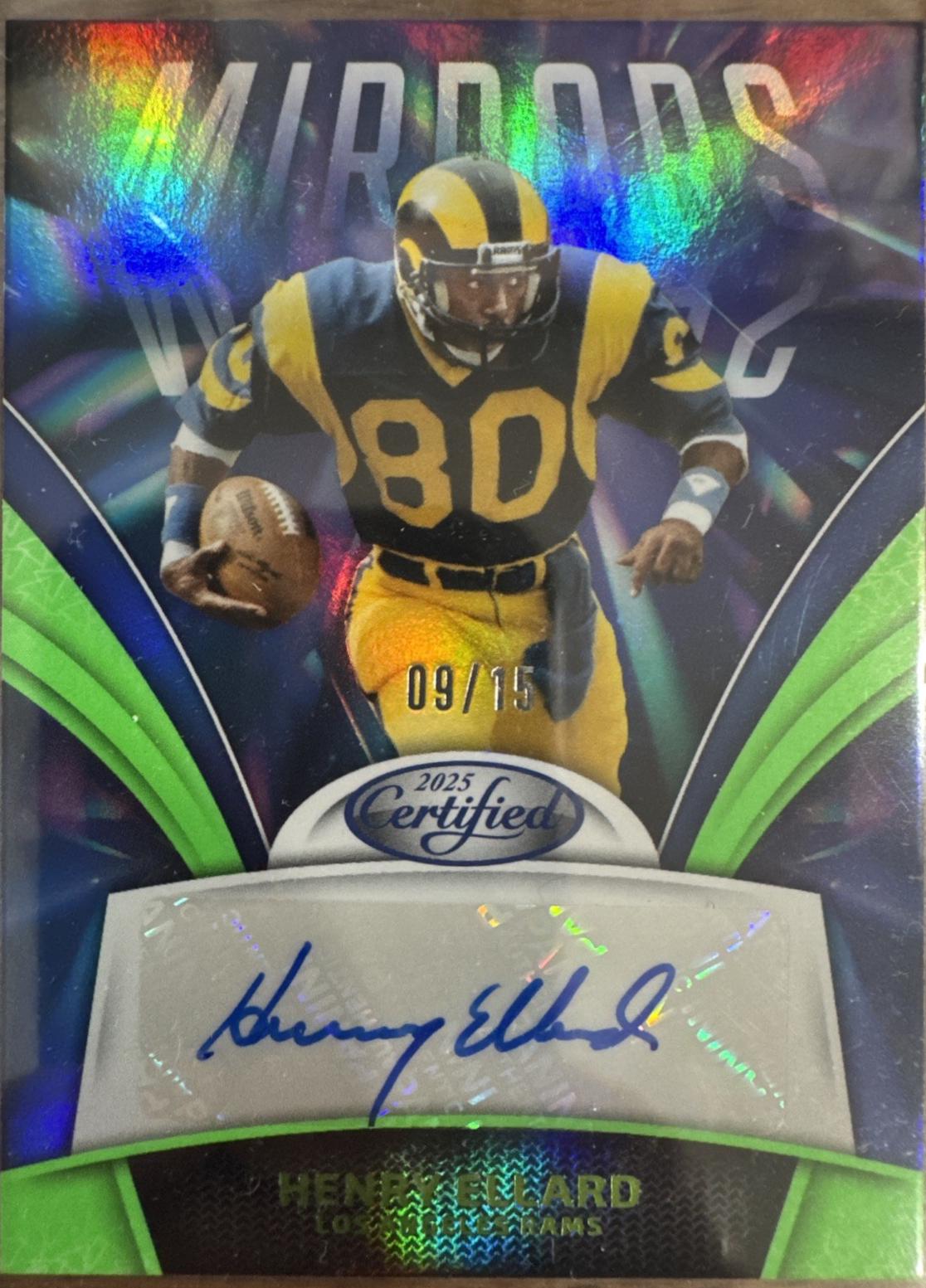 Henry Ellard [Lime Green] #MS-HEL