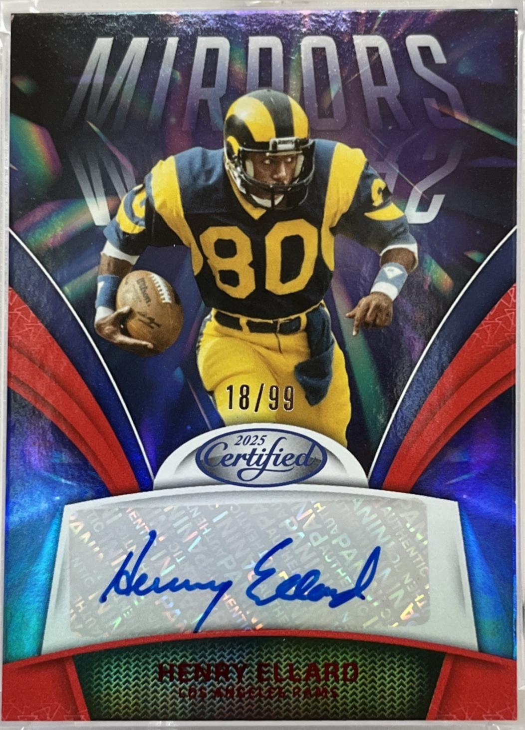 Henry Ellard [Red] #MS-HEL